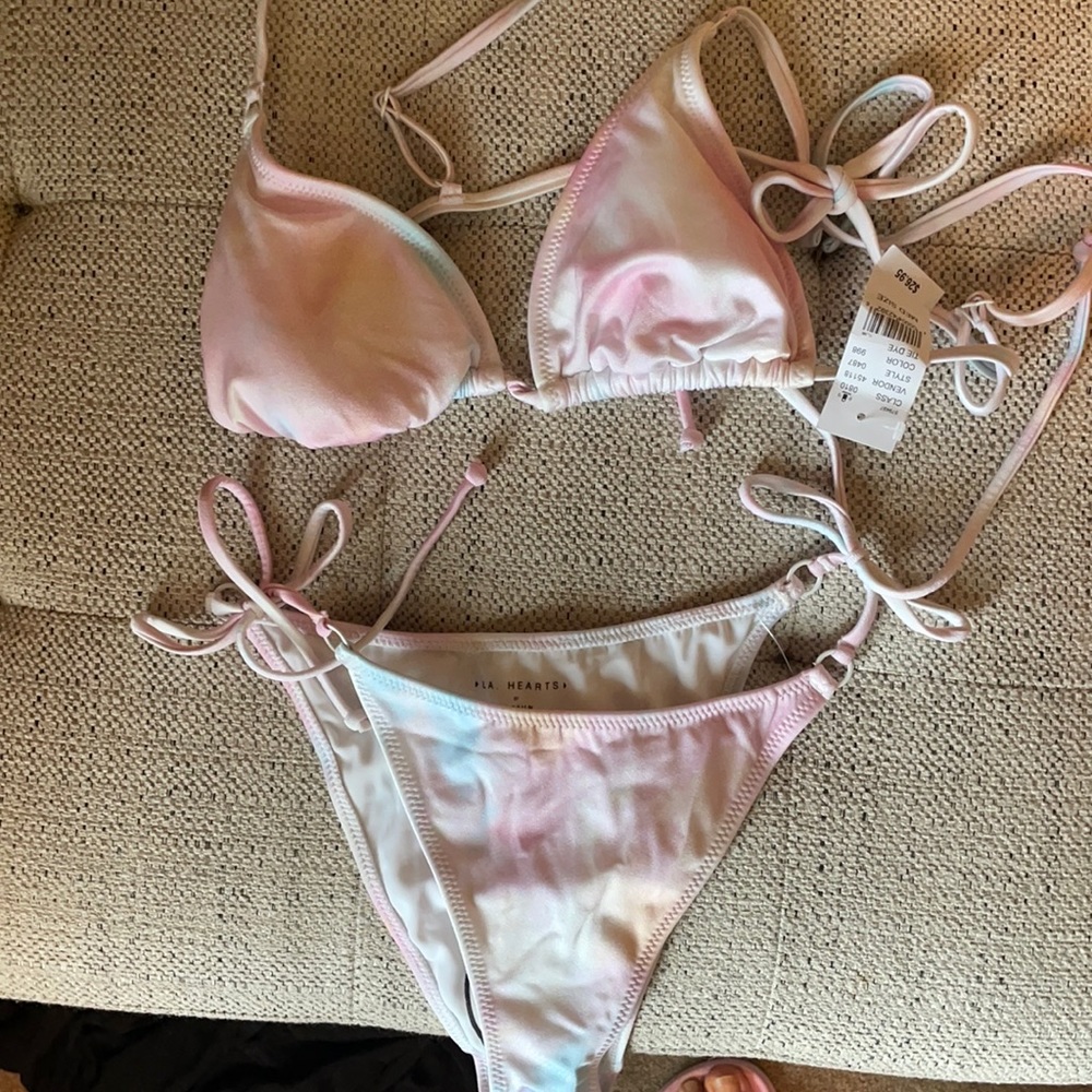 Tie dye PacSun bikini